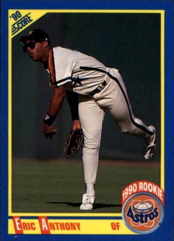 Eric Anthony #584 Baseball Cards 1990 Score