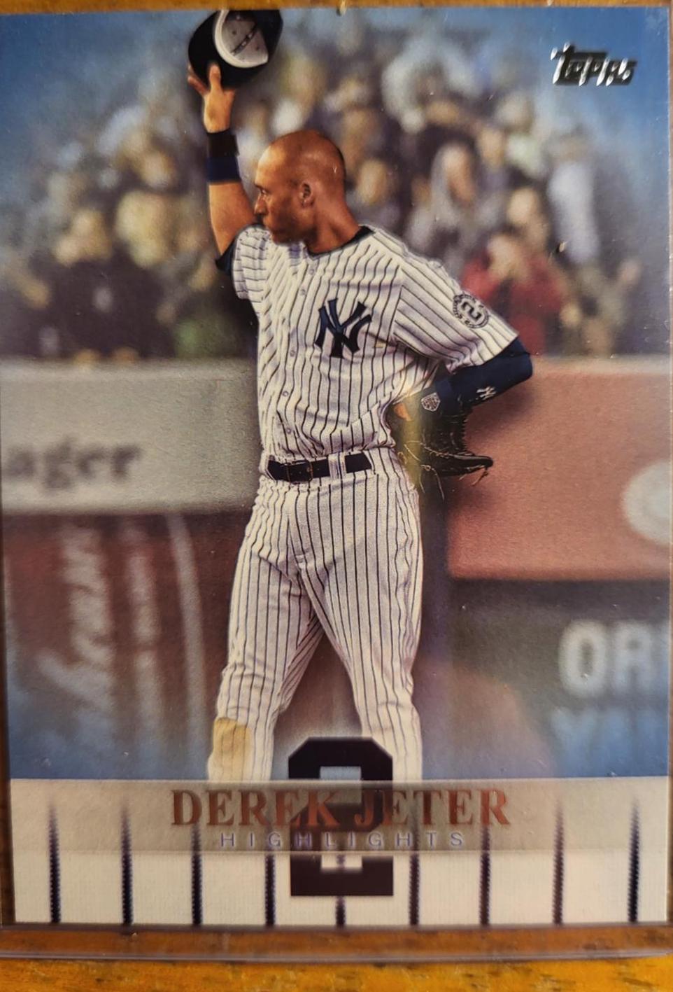 Derek Jeter #DJH-10 Baseball Cards 2018 Topps Derek Jeter Highlights