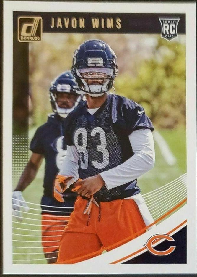 Javon Wims #391 Football Cards 2018 Donruss