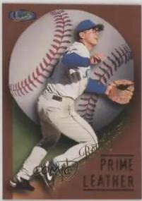 Alex Rodriguez #3 Baseball Cards 1998 Ultra Prime Leather
