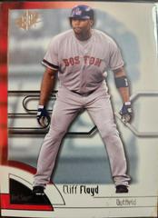 Cliff Floyd #192 Baseball Cards 2002 Spx Prices