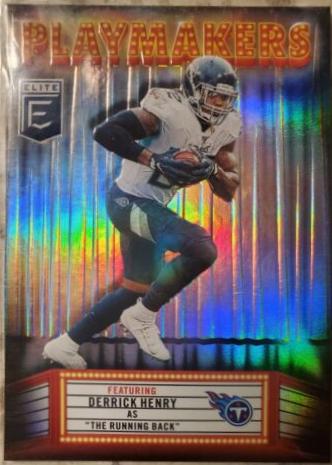 Derrick Henry #2 Football Cards 2020 Panini Donruss Elite Playmakers