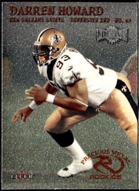Darren Howard #243 Football Cards 2000 Metal