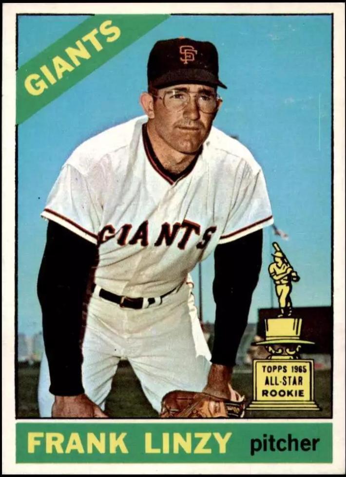 Frank Linzy #78 1966 Topps Baseball