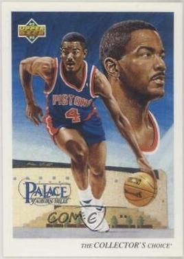Joe Dumars #53 Basketball Cards 1992 Upper Deck