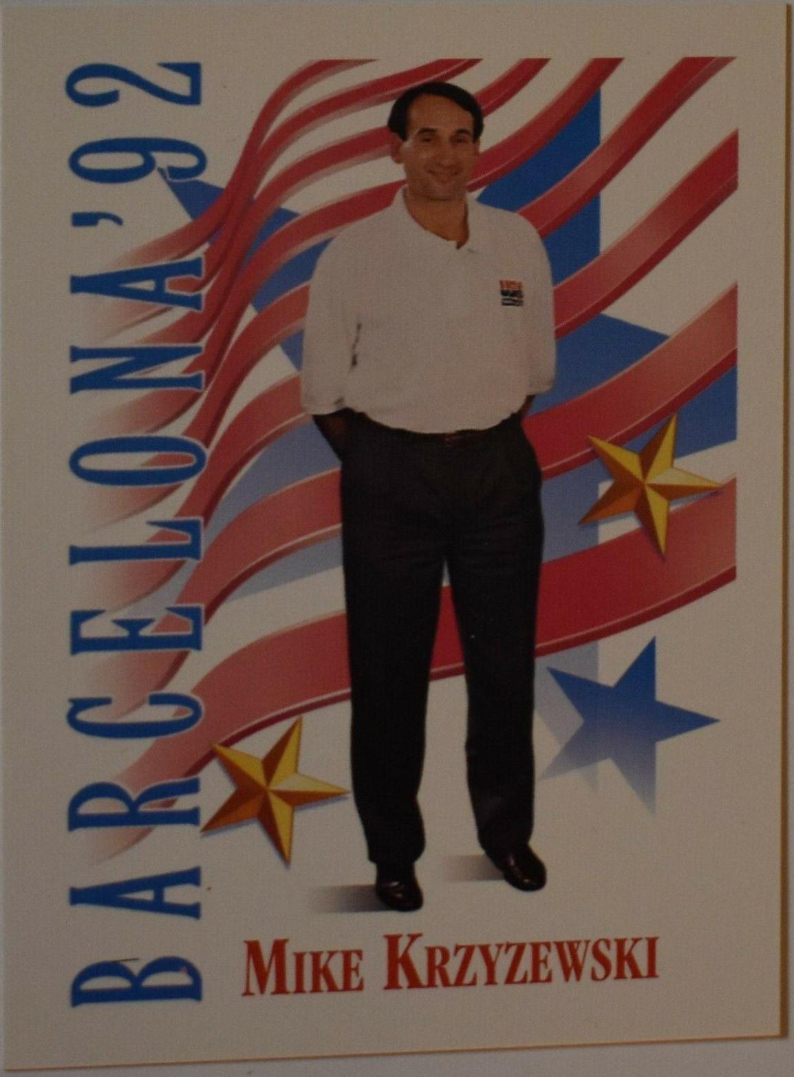 Mike Krzyzewski #542 Basketball Cards 1991 Skybox