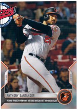 Anthony Santander #966 2022 Topps Now Baseball