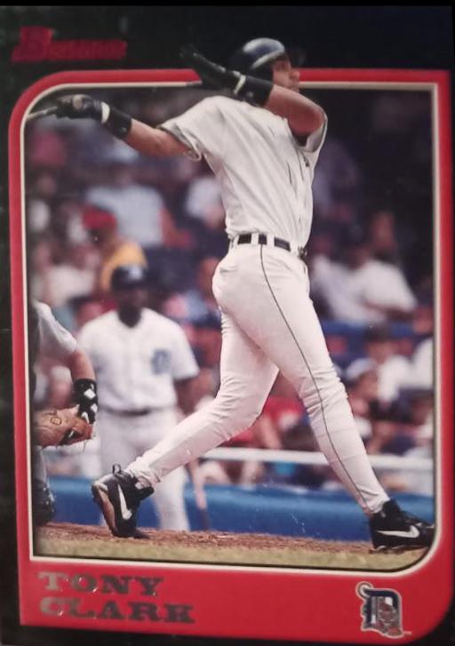 Tony Clark #8 Baseball Cards 1997 Bowman