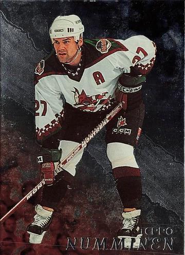 Teppo Numminen #106 Hockey Cards 1998 Be a Player