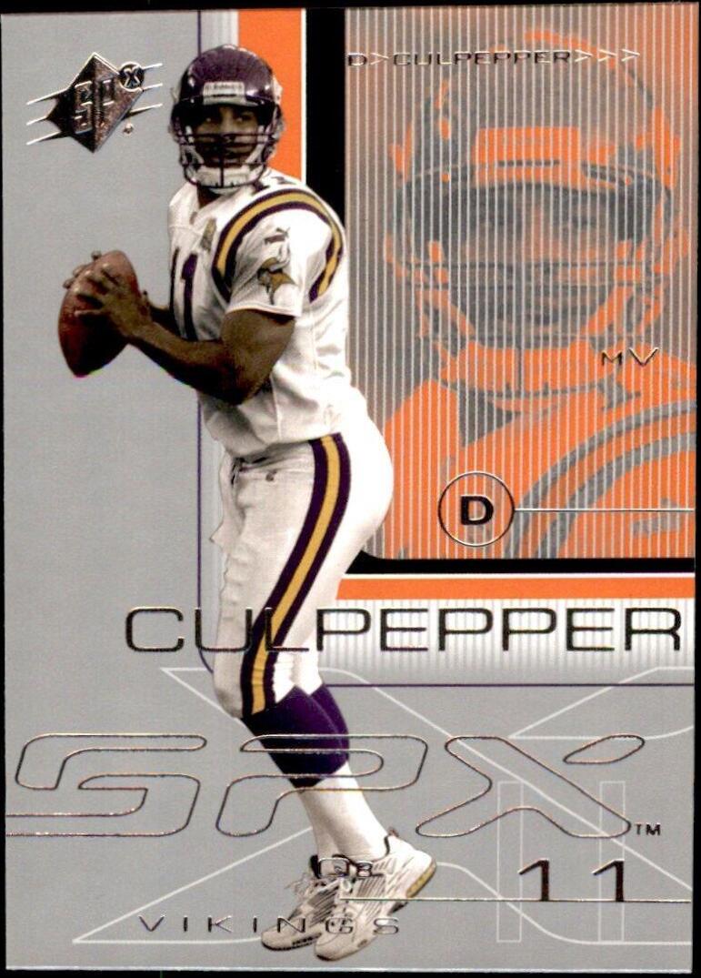 Daunte Culpepper #49 Football Cards 2001 Spx