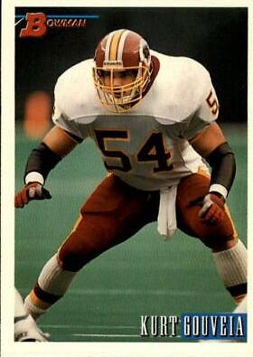 Kurt Gouveia #32 Football Cards 1993 Bowman