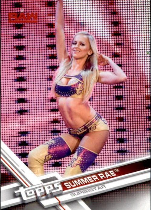 Summer Rae #137 Wrestling Cards 2017 Topps WWE Then Now Forever
