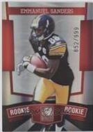 EMMANUEL SANDERS Football Cards 2010 Panini Donruss Elite