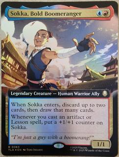 Sokka, Bold Boomeranger