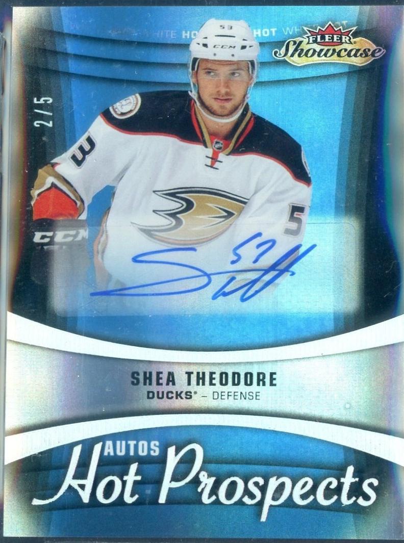 Shea Theodore [White Hot Autograph] #131