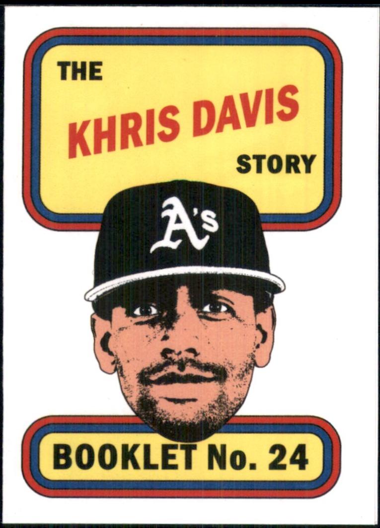 Khris Davis #16 Baseball Cards 2018 Topps on Demand Postseason