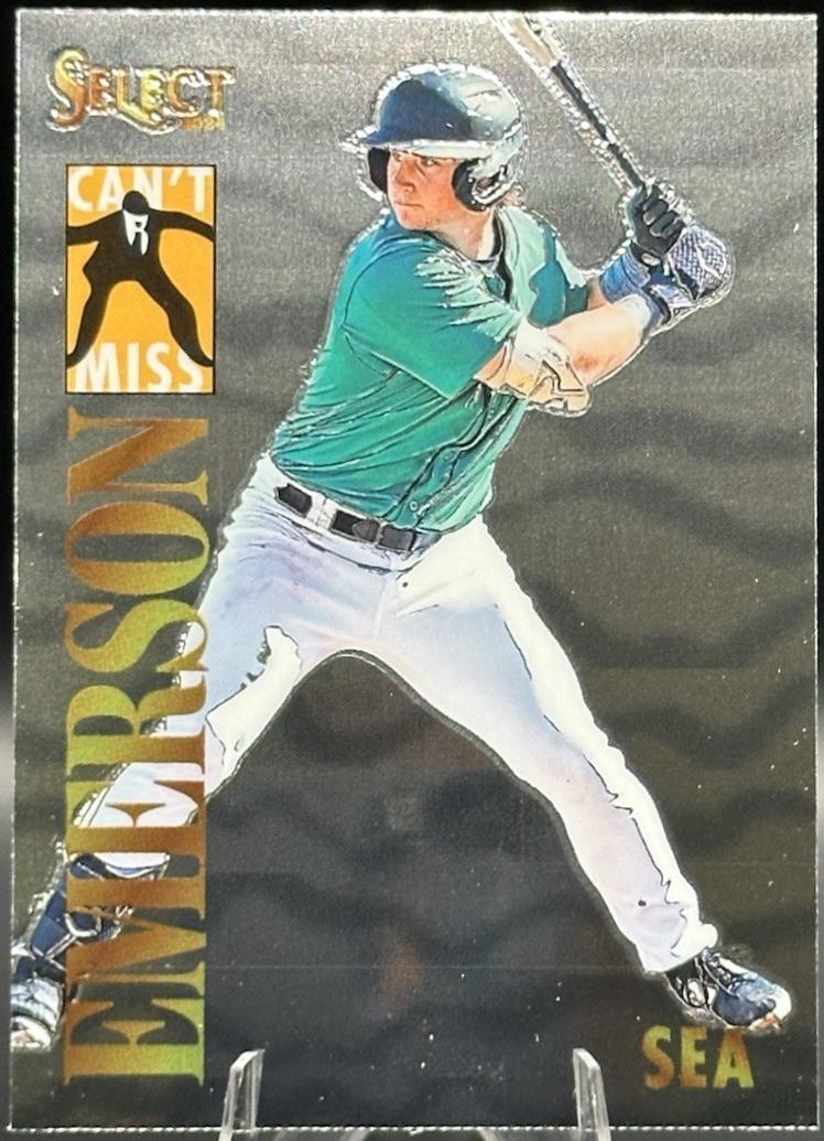 Colt Emerson #1 Baseball Cards 2024 Panini Select Can’t Miss