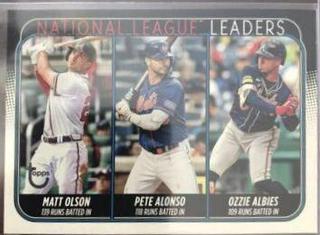 National League Leaders Runs Batted In