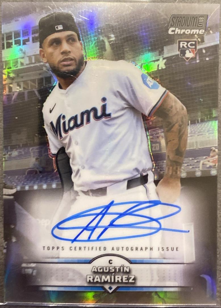Agustin Ramirez #SCCA-ARA Prices | 2025 Topps Stadium Club Chrome