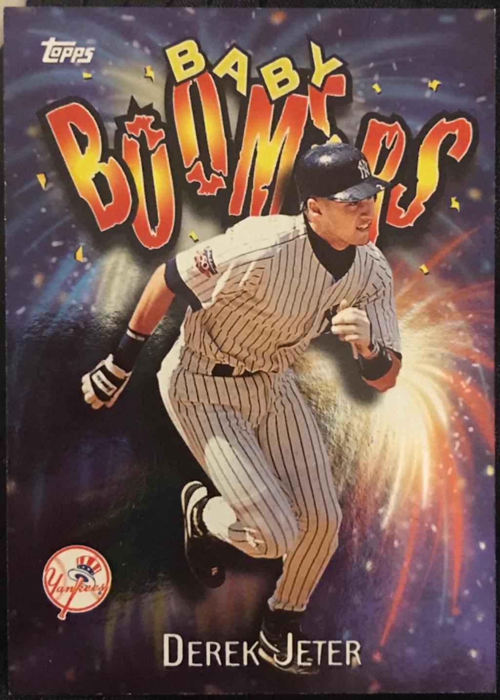 Derek Jeter #BB1 Baseball Cards 1998 Topps Baby Boomers
