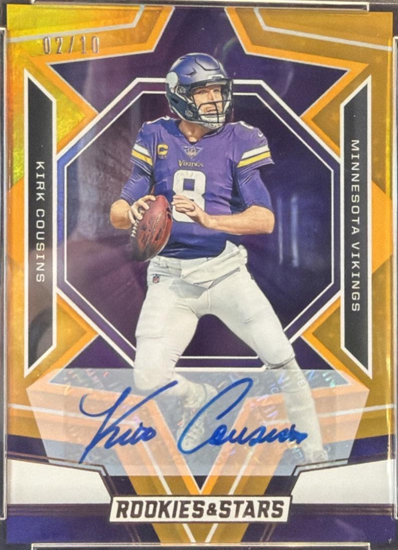 Kirk Cousins #69 2023 Panini Rookies & Stars Signature Football