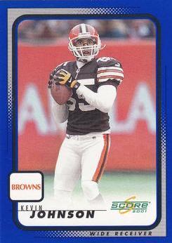 Kevin Johnson #50 Football Cards 2001 Panini Score