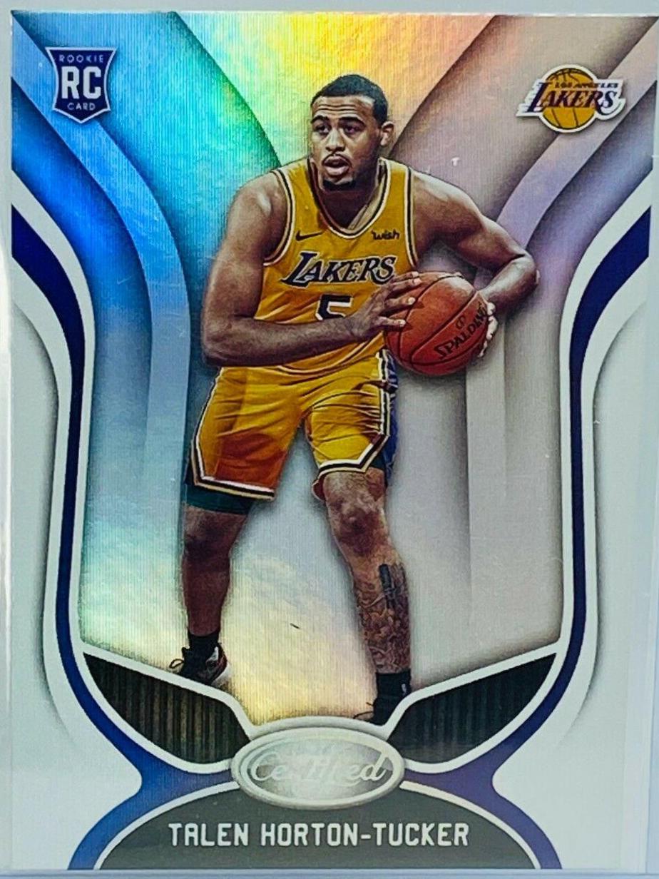 Talen Horton Tucker #73 Basketball Cards 2019 Panini Certified