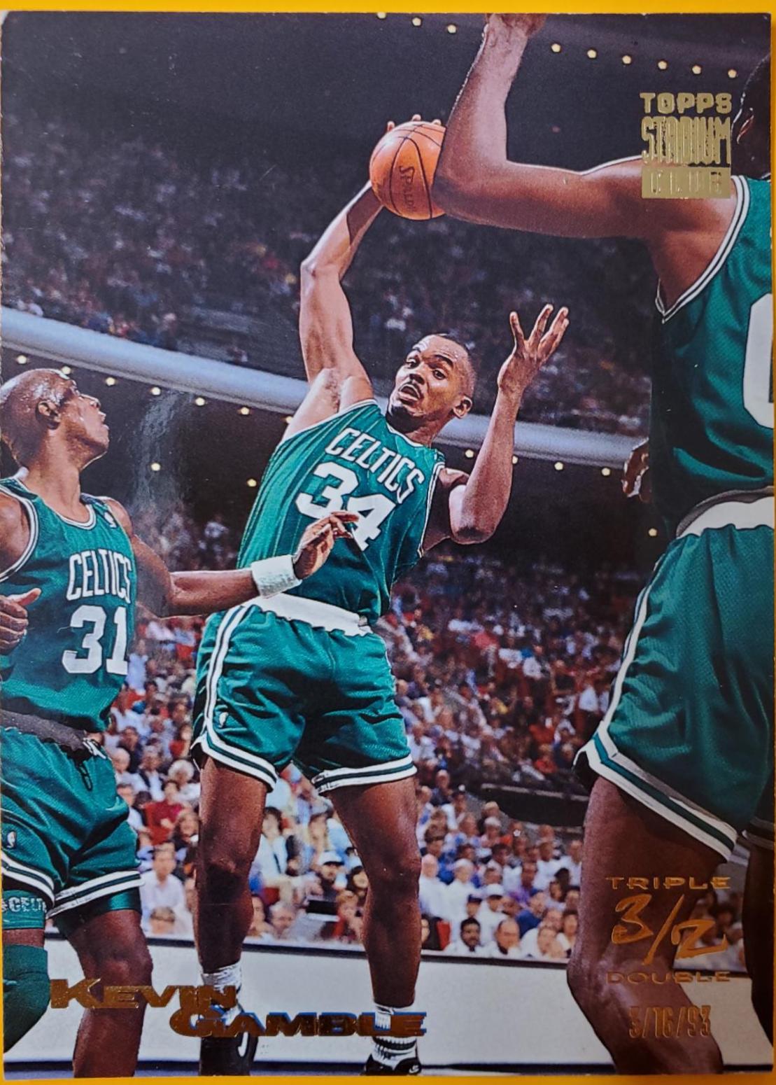 Kevin Gamble #4 Basketball Cards 1994 Stadium Club