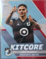 Luis Amarilla [Red] #KC-19 Soccer Cards 2023 Topps MLS Kitcore Prices