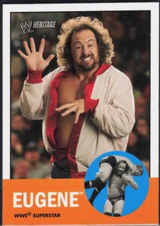 Eugene #18 Wrestling Cards 2006 Topps Heritage II WWE