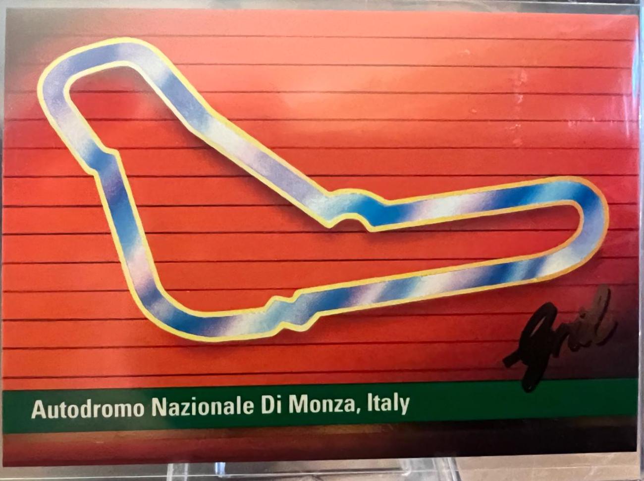 Autodromo Nazionale Di Monza, Italy #128 Racing Cards 1992 Grid F1