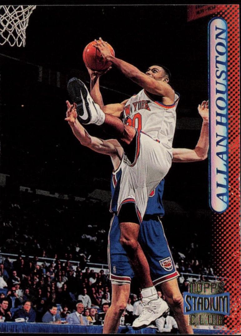 Allan Houston #126 1996-97 Stadium Club Basketball