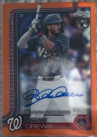 Dylan Crews [Orange Refractor] #RA-DC