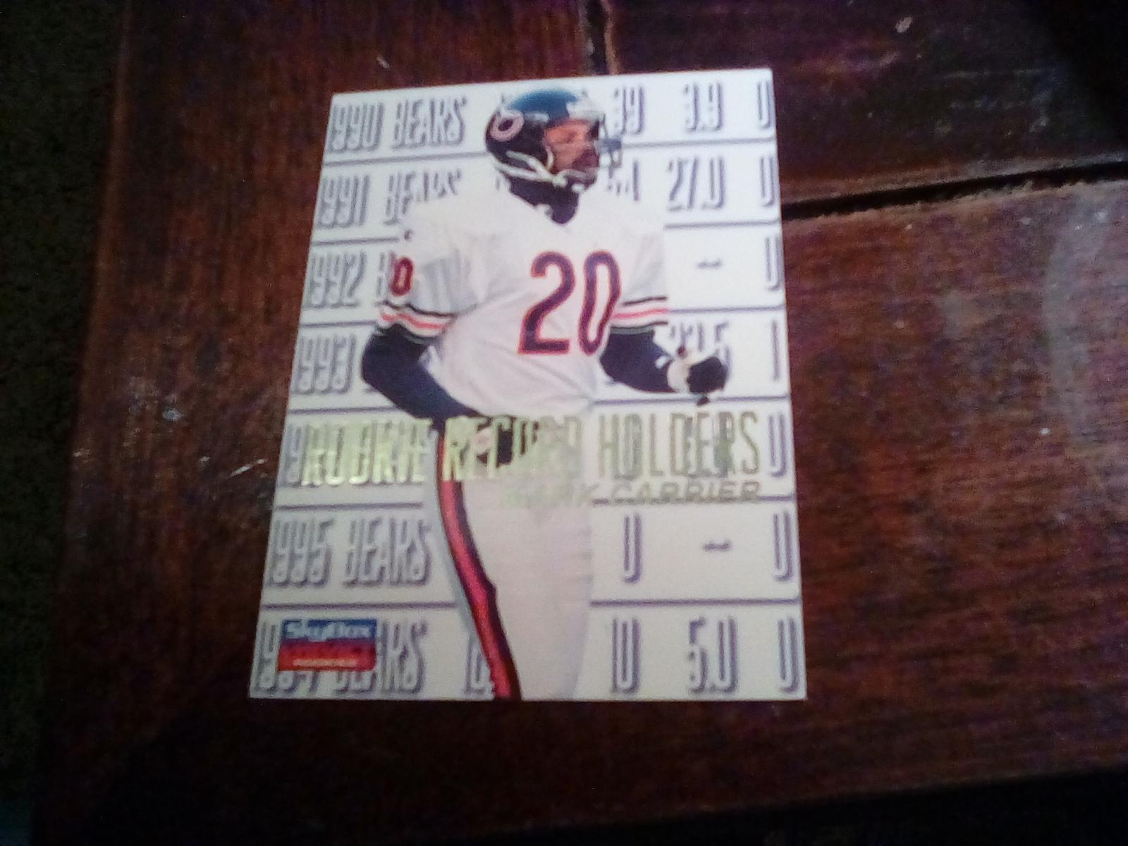 Mark Carrier #142 Football Cards 1996 Skybox Impact Rookie Rewind