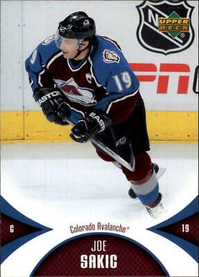 Joe Sakic #24 Hockey Cards 2006 Upper Deck Mini Jersey Collection