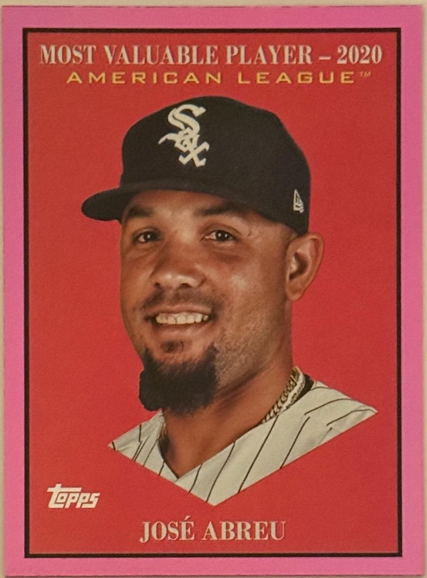 Jose Abreu #MV-6 2025 Topps Update Most Valuable Baseball