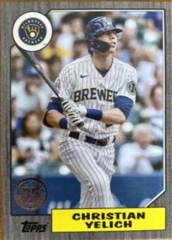 Christian Yelich [Black] #T87-71