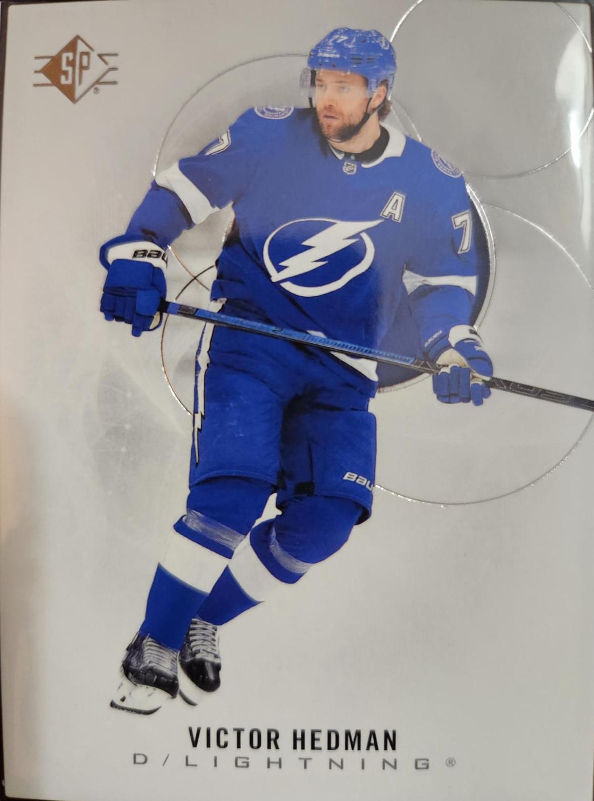 Victor Hedman #3 Hockey Cards 2020 SP