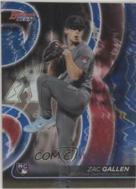 Zac Gallen [Blue Refractor] #35