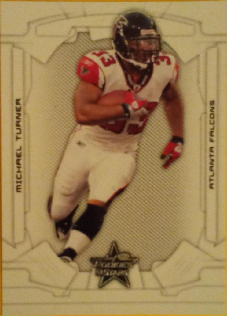 Michael Turner #6 Football Cards 2008 Leaf Rookies & Stars