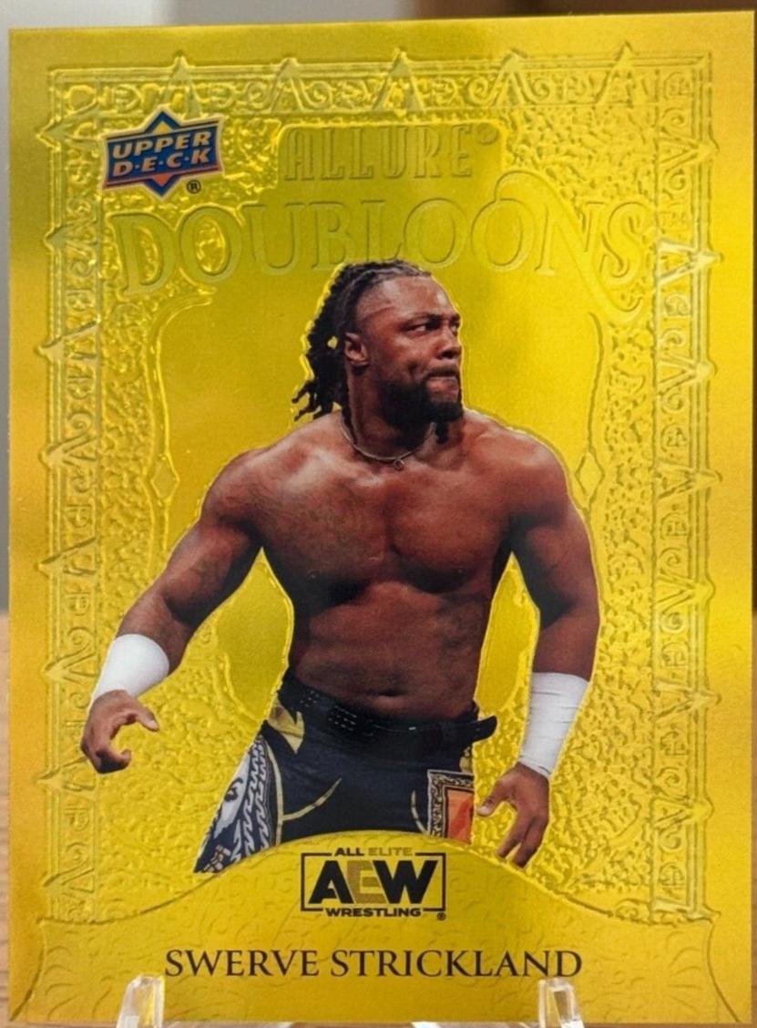Swerve Strickland #DB-19 Wrestling Cards 2024 Upper Deck Allure AEW Doubloons