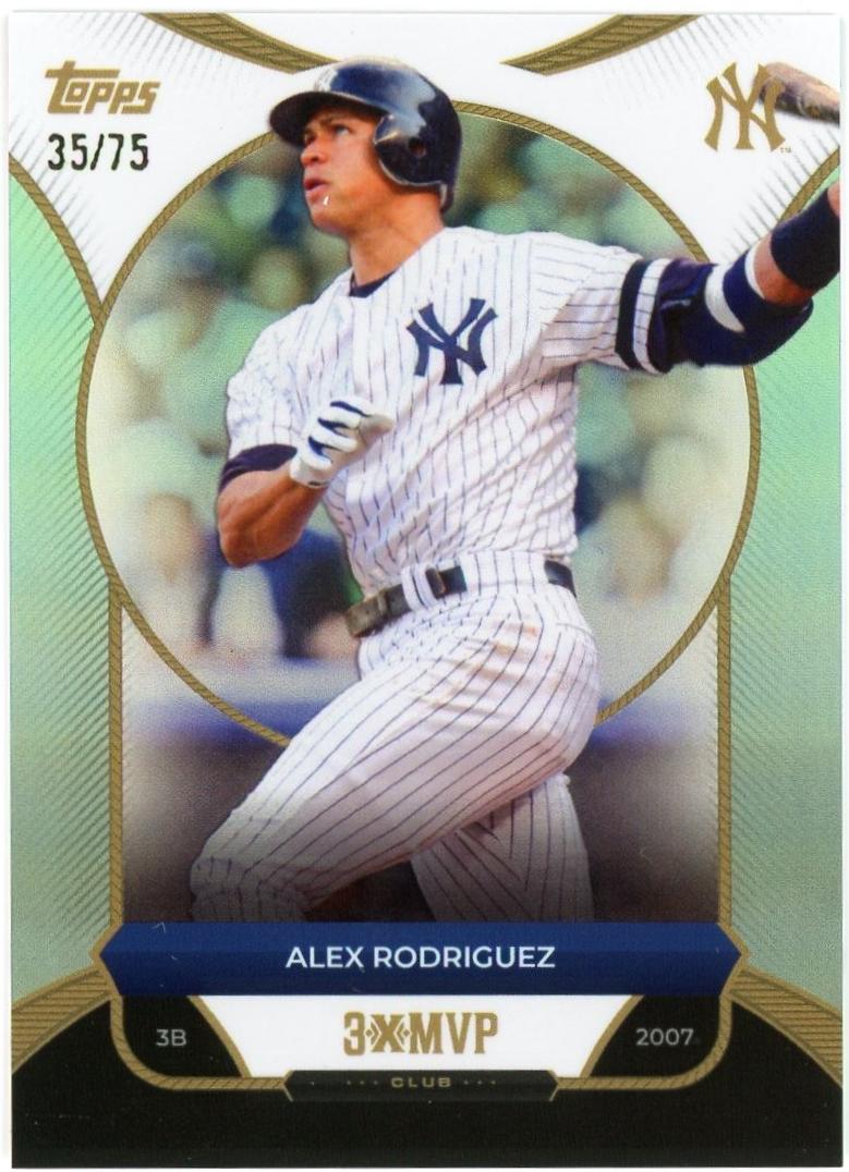 Alex Rodriguez [Aqua Foil] #12