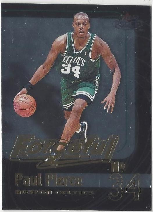 Paul Pierce #10 1999 Fleer Force Forceful Basketball