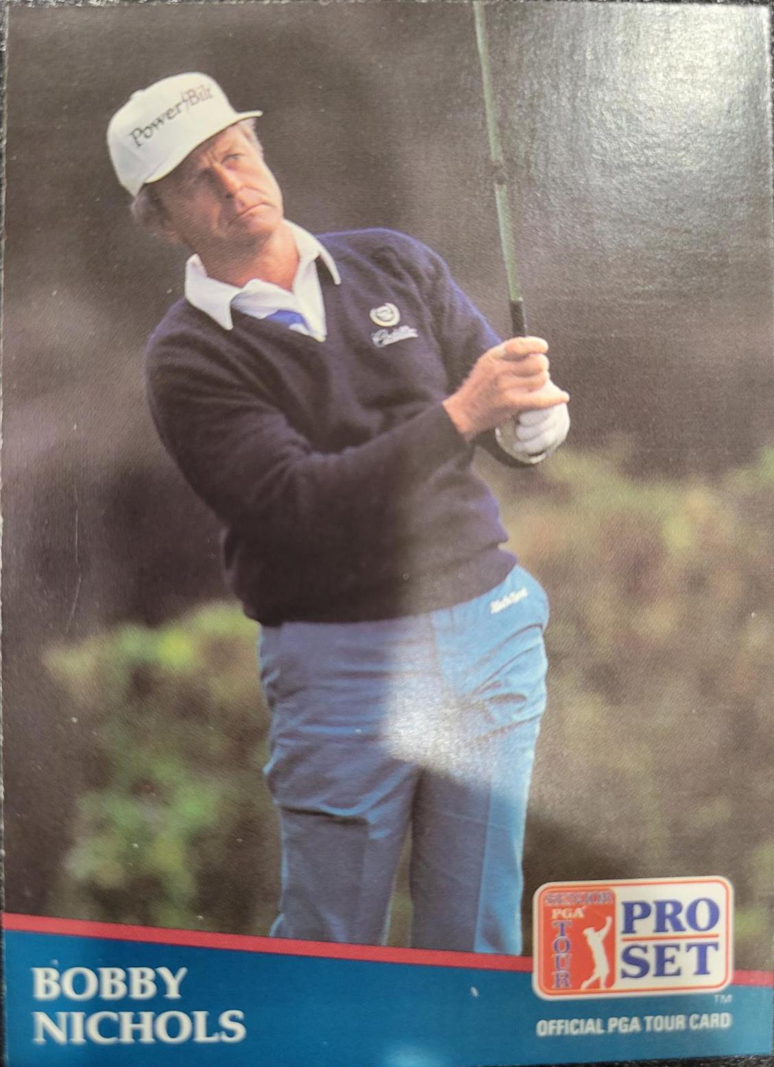Bobby Nichols #238 1991 Pro Set Golf