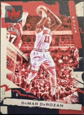 DeMar DeRozan #3 Basketball Cards 2021 Panini Court Kings