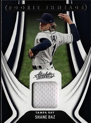 Shane Baz #RT-SB 2022 Panini Absolute Rookie Threads Retail Baseball