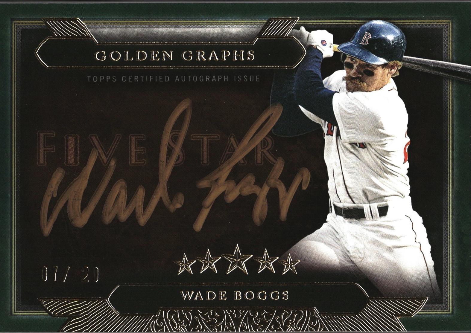 Wade Boggs [Green] #GG-WBO