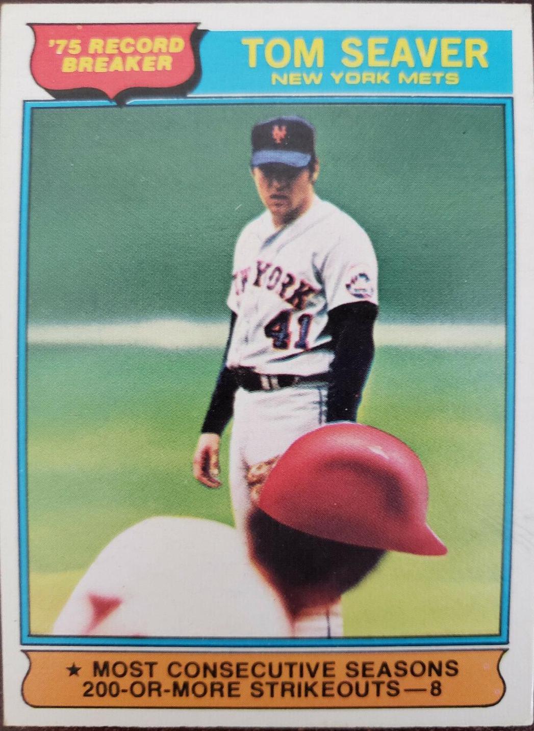 Tom Seaver #5 Baseball Cards 1976 O Pee Chee