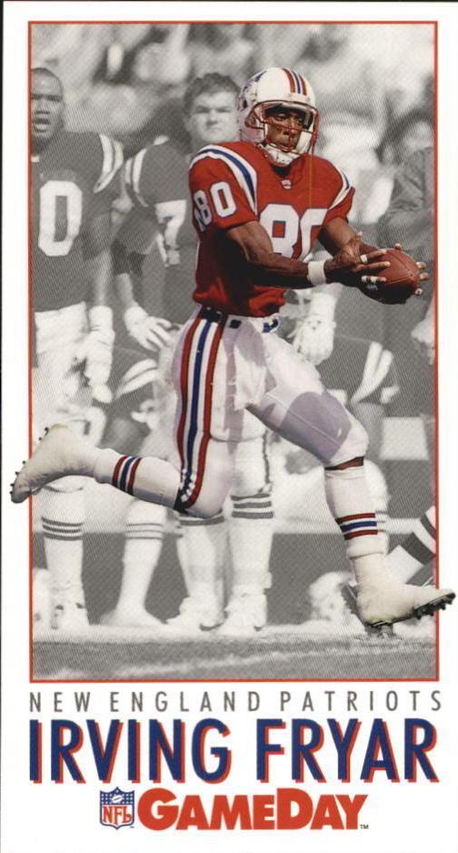 Irving Fryar #37 Football Cards 1992 Fleer Gameday