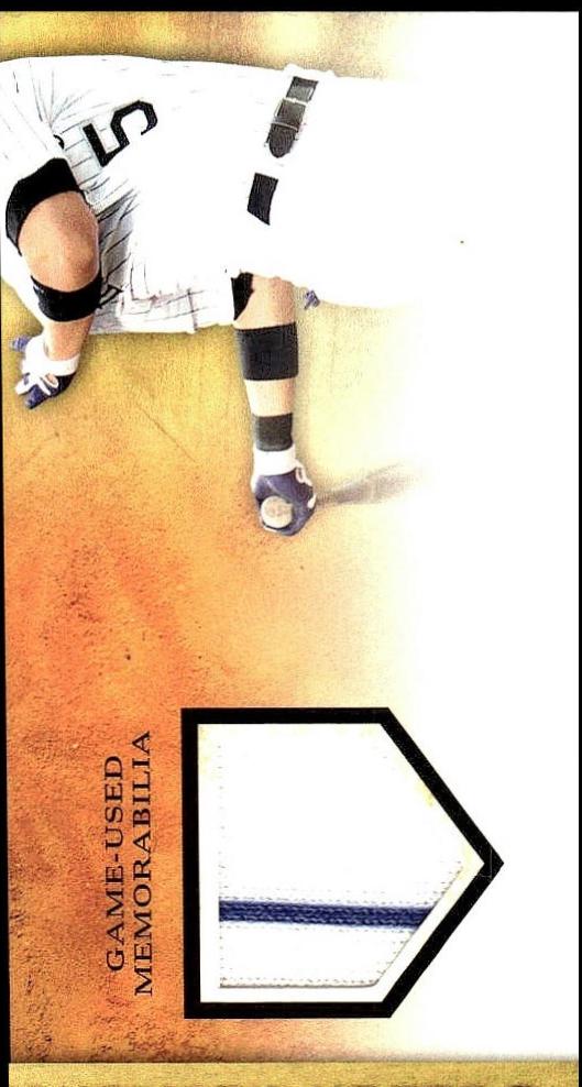 Carlos Gonzalez #GM-16 2012 Topps Golden Moments Baseball